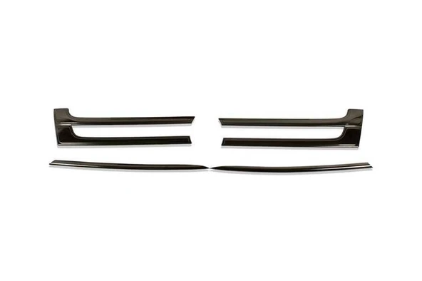 OMSA VW T5 Caravelle Siyah Krom Ön Panjur 4 Parça 2010-2014 Arası ürün görseli 1