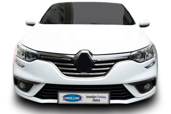OMSA Renault Megane 4 HB Krom Ön Panjur 5 Parça 2016-2020 Arası ürün görseli 1