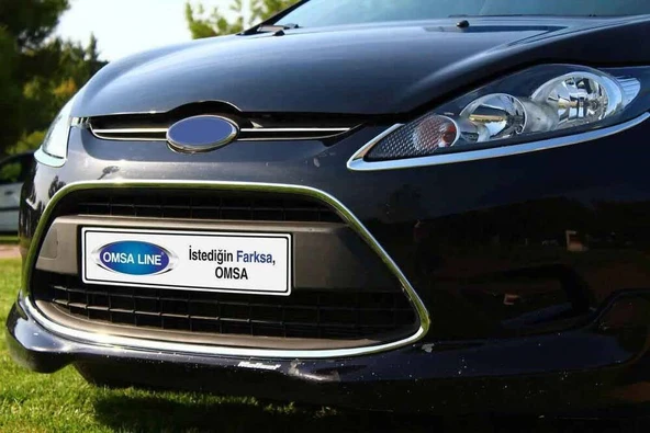 OMSA Ford Fiesta Krom Ön Panjur 2 Parça 2009-2013 Arası ürün görseli 1