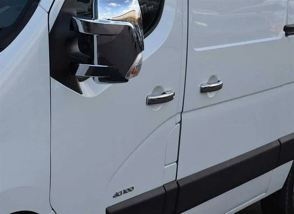 Omkar Renault Master Krom Kapı Kolu 4 Kapı Abs 2010-2024 Arası - Resim 3
