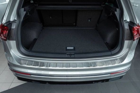 OMSA VW Tiguan Krom Arka Tampon Eşiği Taşlı 2016-2023 Arası ürün görseli 1