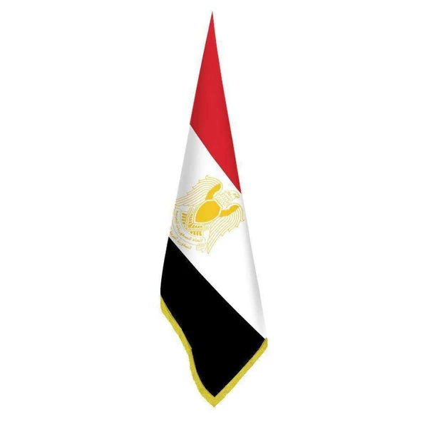 Mısır Bayrağı - Ofis-Makam-Toplantı Odaları - Saçaklı Makam Bayrağı ürün görseli 1