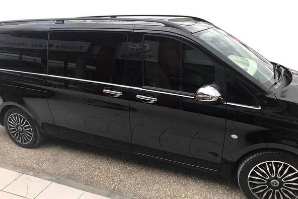 Mercedes Vito W447 Solid Tavan Çıtası Siyah Uzun Şase 2014 ve Sonrası ürün görseli 1