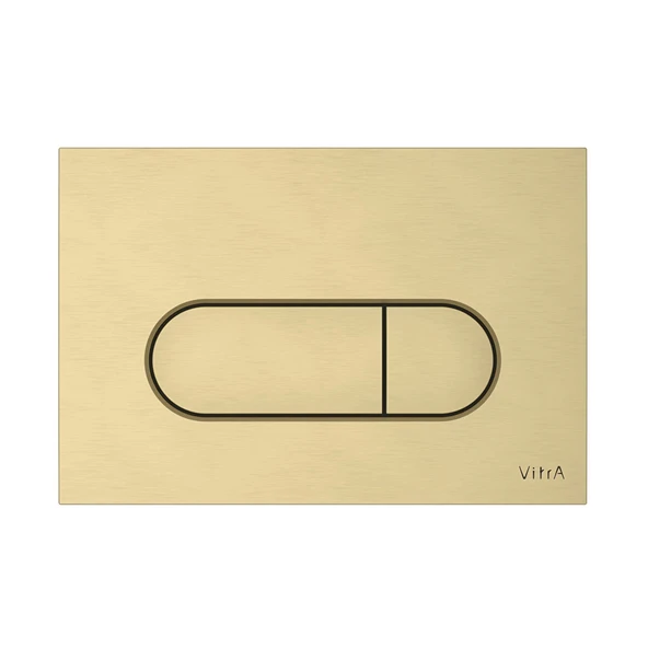 VitrA Root Round 740-2225 Kumanda Paneli, Fırçalı Altın ürün görseli 1