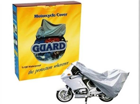 Guard Scooter Motorsiklet Branda 4 Mevsim Miflonlu Gri ürün görseli 1