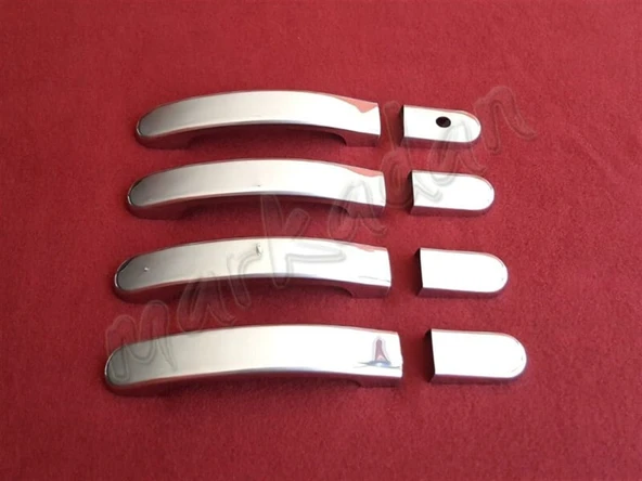 DB Chrome Ford Fusion Kapı Kolu Nikelajı 2002-2012 4 Kapı P.Çelik ürün görseli 1