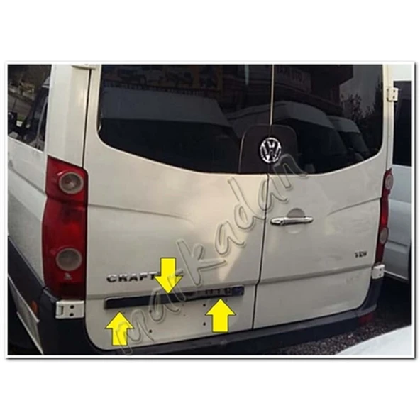Markadan VW Crafter Krom Bagaj Çıtası 2006-2017 Paslanmaz Çelik ürün görseli 1