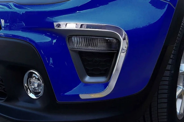 OMSA Jeep Renegade Krom Sis Farı Çerçevesi 2 Parça 2019 ve Sonrası ürün görseli 1