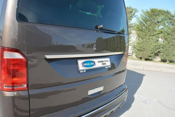 OMSA VW T6.1 Caravelle Krom Plaka Üstü Çıta 2020-2023 Arası ürün görseli 1