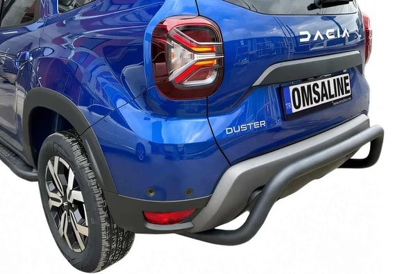 OMSA Dacia Duster Pars Arka Koruma Çap:60 Siyah 2018-2024 Arası ürün görseli 1