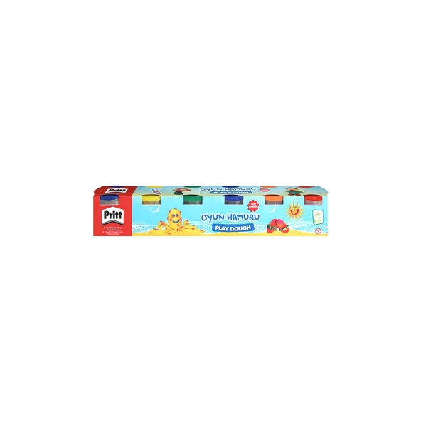 Pritt Oyun Hamuru 6 Lı 100Gr 1831457 2777 2784 ürün görseli 1