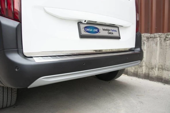 OMSA Opel Combo E Krom Bagaj Alt Çıta 2019 ve Sonrası ürün görseli 1