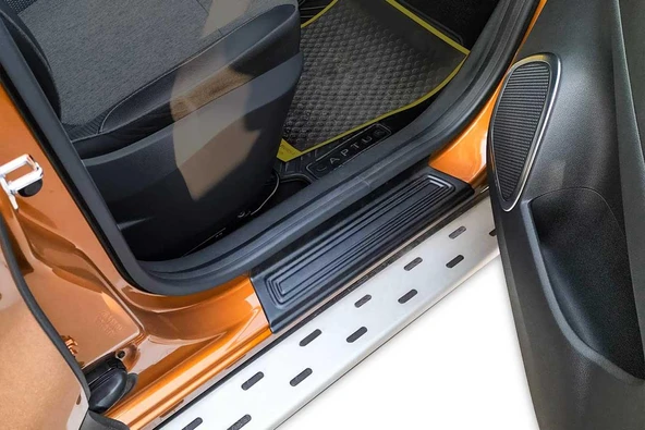 Renault Captur Kapı Eşiği Plastik 4 Parça 2013-2019 Arası - Resim 2