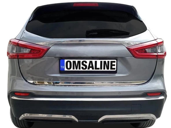 OMSA Nissan Qashqai Krom Arka Tampon Çıtası 2014 ve Sonrası ürün görseli 1