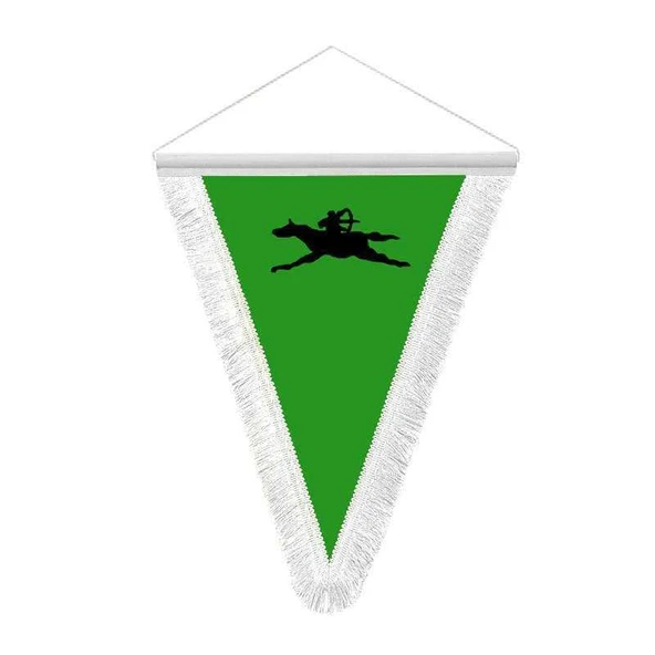 Avar İmparatorluğu Devleti -17 Eski Türk Devletleri Bayrağı - Hatıra Üçgen Flama Bayrak ürün görseli 1