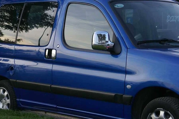 OMSA Peugeot Partner Krom Ayna Kapağı ABS 2 Parça 1996-2008 Arası ürün görseli 1