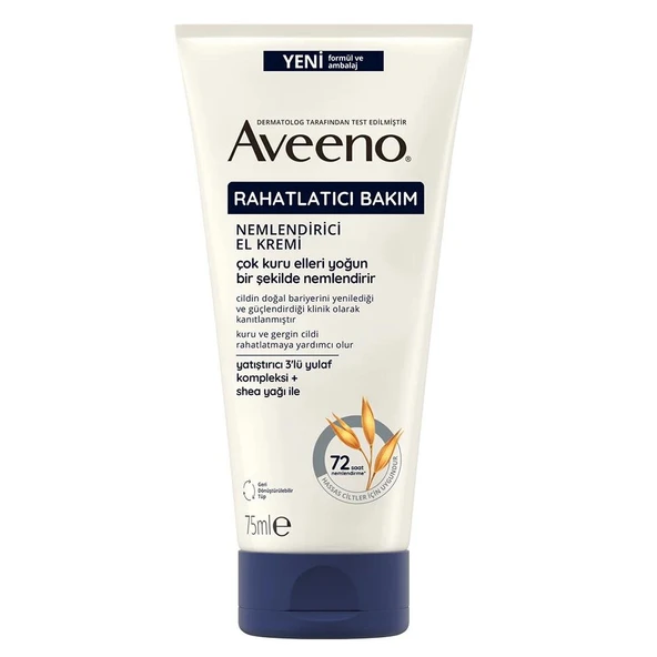 Aveeno Rahatlatıcı Bakım Onarıcı El Kremi 75ml ürün görseli 1