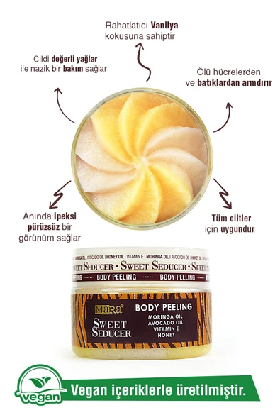 MARA SWEET SEDUCER VUCUT PEELINGI - 300 G ürün görseli 1