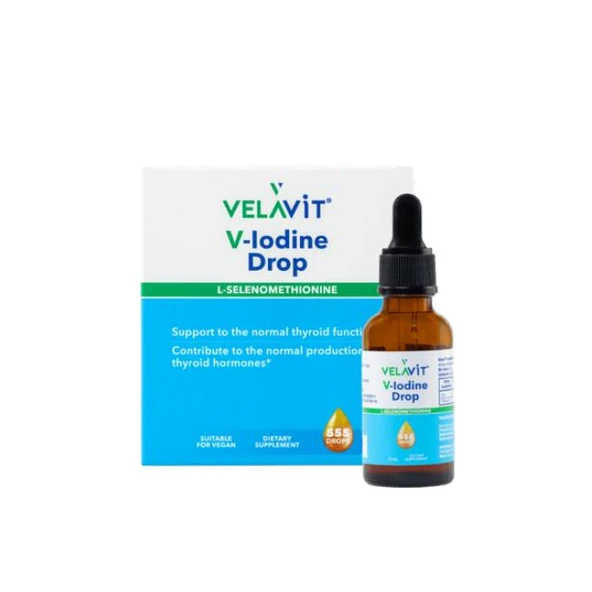 Velavit V-Iodine Drop L-Selenomethionine 25 ml ürün görseli 1