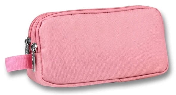 Ümit Çanta Kız Çocuklar İçin İki Bölmeli Kalemlik - Pembe - 5123 ürün görseli 1