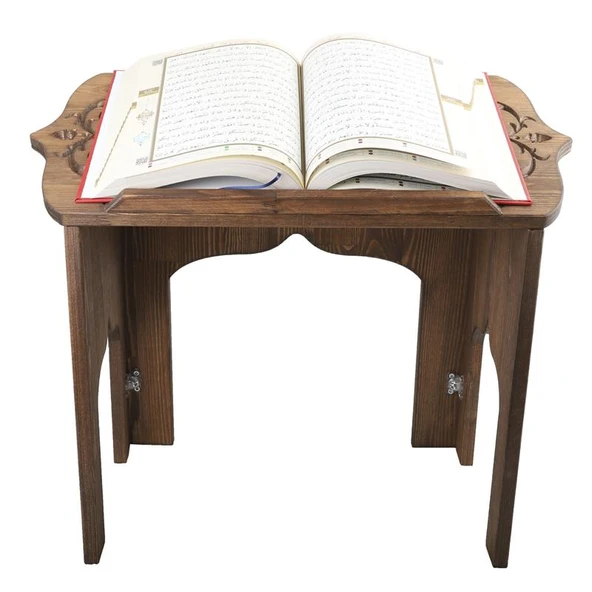 Ahşap Mukabele Cami Rahlesi ve Yer Rahlesi - Resim 2
