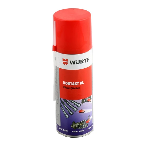 Würth Kontakt Ol Oksit Çözücü Sprey 200 Ml Oxidation Remover ürün görseli 1