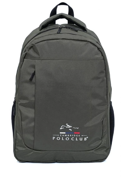 Cambridge Polo Club Haki Yeşil Günlük Okul ve Seyahat Sırt Çantası - Erkek/Erkek Çocuk - PLCAN2172-016 ürün görseli 1