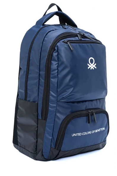 United Colors Of Benetton Unisex Okul, Günlük ve Seyahat Sırt Çantası - Lacivert - 20875 ürün görseli 1