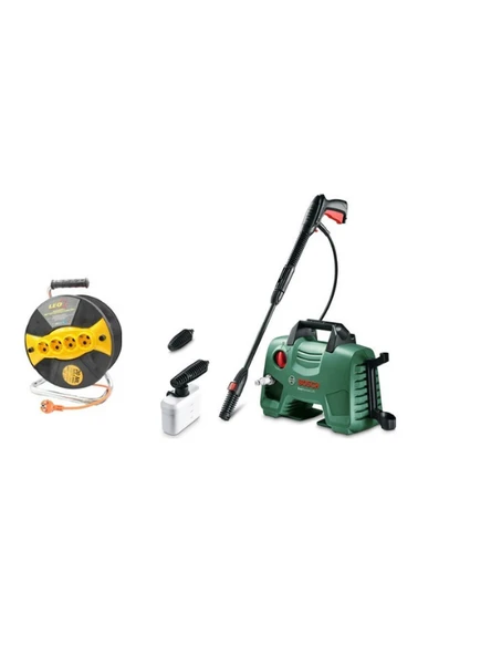Bosch Easy Aquatak 120 Basınçlı Yıkama - 06008A7901+Leo 3x1,5 20 mt Makaralı Seyyar ürün görseli 1