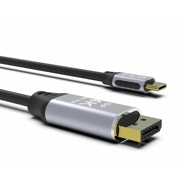 INCA ITCD-02TX 2metre TYPE-C - DP Görüntü Kablosu 4K - Resim 5