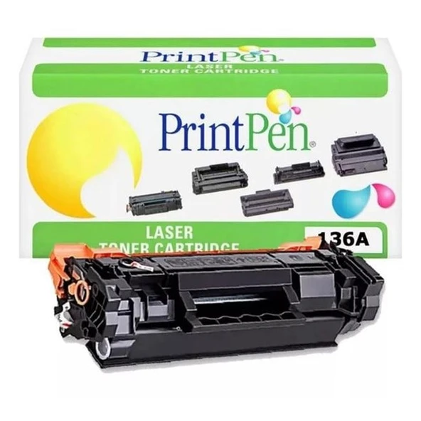 PRINTPEN HP W1360A (136A) Siyah (chipsiz) Muadil Toner ürün görseli 1