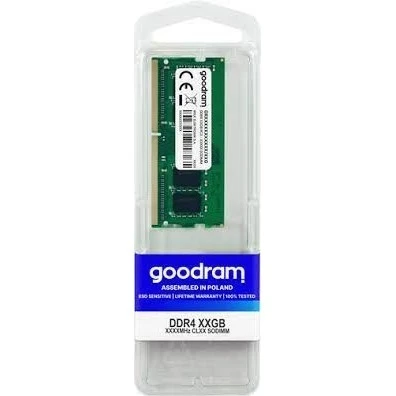 GOODRAM 32GB DDR4 3200MHZ CL22 NOTEBOOK RAM GR3200S464L22-32G ürün görseli 1