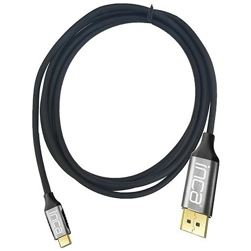 INCA ITCD-02TX 2metre TYPE-C - DP Görüntü Kablosu 4K ürün görseli 1