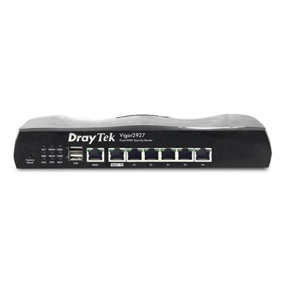 Draytek Vigor 2927 Dual-WAN VPN Firewall Router ürün görseli 1