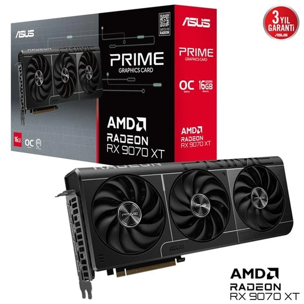 ASUS Radeon RX 9070 XT Prime 16GB