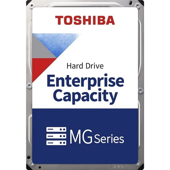 TOSHIBA 8TB MG08 MG10ADA800E 256MB 7200RPM ENTERPRISE SATA-3 NAS VE GÜVENLİK DİSKİ ürün görseli 1