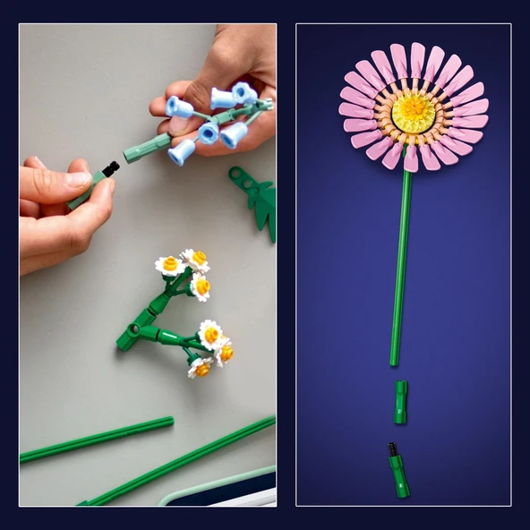 LEGO YAZ ÇİÇEKLERİ BUKETİ 10347 - Resim 5