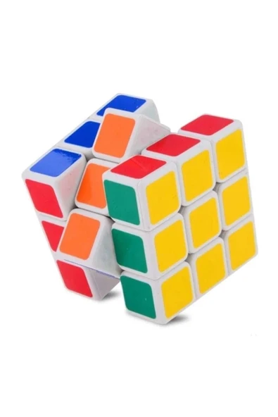 10 ADET Büyük Boy Renkli Zeka Küpü 6x6 cm ürün görseli 1