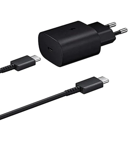 FitPlus FP-TA900 25W Type-C to Type-C Şarj Aleti ve Kablo Set - Siyah ürün görseli 1