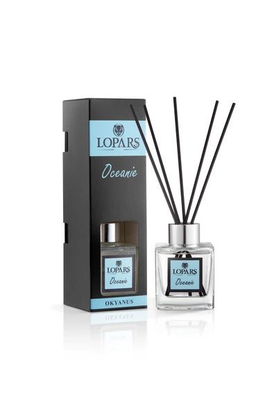 Lopars Okyanus (Okyanus) 5 Bambu Çubuklu Oda (oda parfümü) Kokusu 100 ml ürün görseli 1
