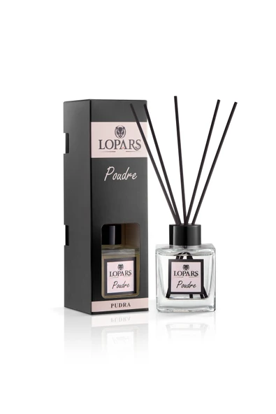 Lopars Poudre (Pudra) 5 Bambu Çubuklu Oda (oda parfümü) Kokusu 100 ml ürün görseli 1