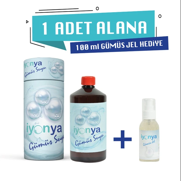 1Lt Gümüş Suyu 100ml Gümüş Jel Hediye ürün görseli 1