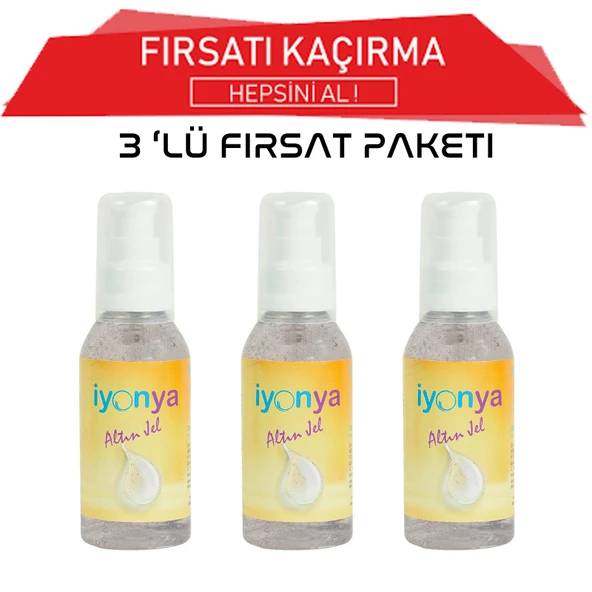 İyonya Altın Jel 100ML Kampanya 3AL 2ÖDE ürün görseli 1
