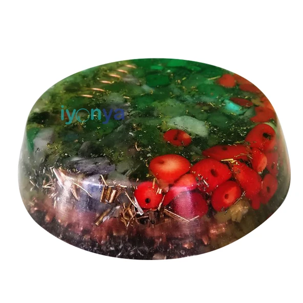 Orgonit Fosforlu Piramit Fosforlu Yassı Orgonit SET - Resim 4