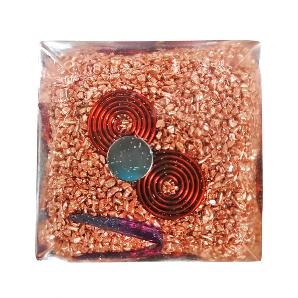 Orgonit Fosforlu Piramit Maya 7cm - Resim 2