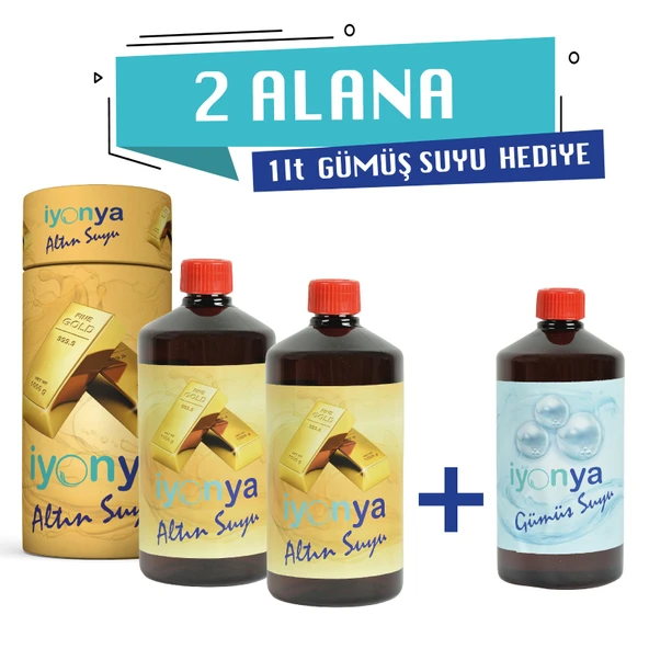 2Lt Altın Suyu 1lt Gümüş Suyu Hediye ürün görseli 1