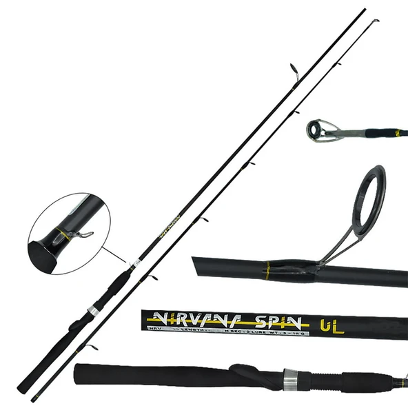 Wily Nirvana UL 225 cm Spin Kamış 3 - 18 gr ürün görseli 1