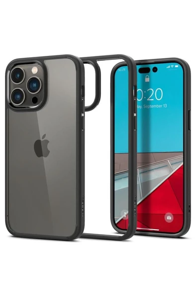 Apple Iphone 14 Pro Kılıf Ultra Hybrid Matte Black - Acs04961 ürün görseli 1