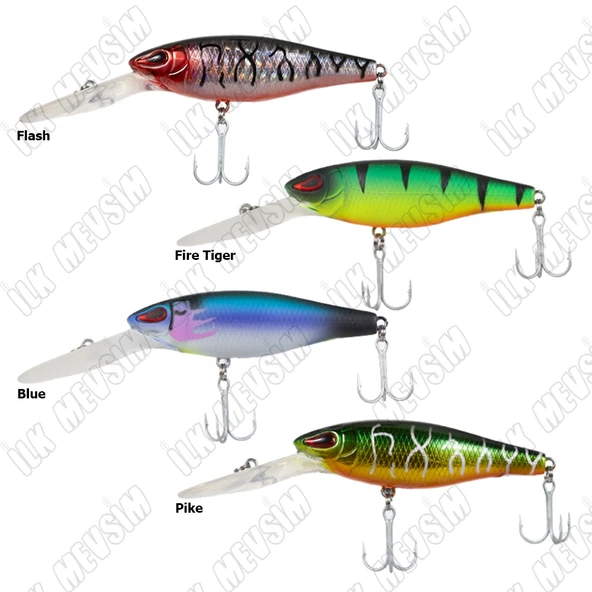 Ryuji Jerk Diver 7,2cm 13gr Maket Yem - Resim 2