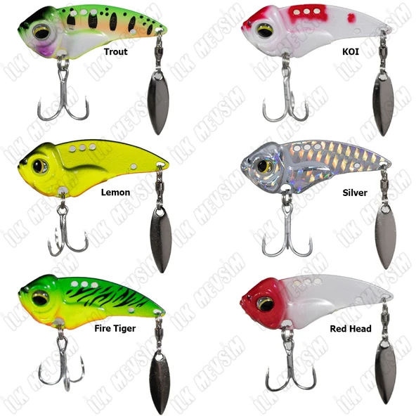 Ryuji Speed VIB 5cm 12,5gr Vibrasyon Yem - Resim 2